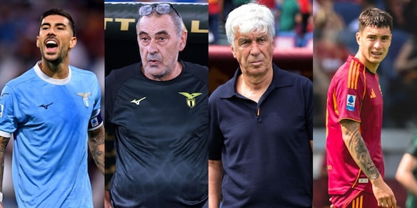 Lazio-Roma, le formazioni ufficiali di Sarri e Gasperini per il derby