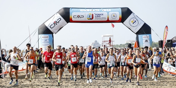 Momadou Oury Barry e Diletta Moressa vincono, in riva al mare, il 4° CMP Venice Lido Beach Trail!