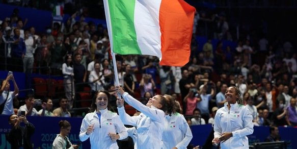 The Italian Job, in BJK Cup è un successo del gruppo