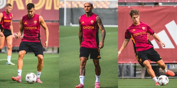 La Roma scende subito in campo dopo il derby: si è allenato anche Wesley