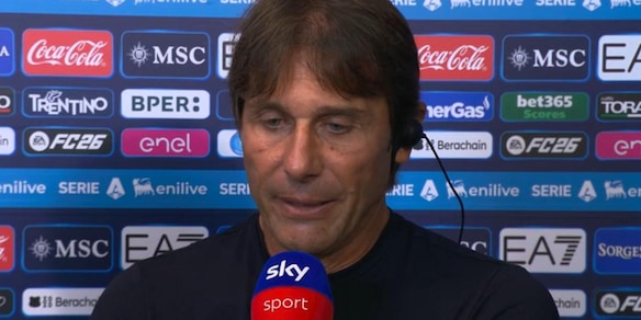 Conte: "Questa la stagione più complessa per il Napoli. A differenza di altri, non siamo rodati"