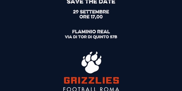 Grizzlies Roma, aperte le selezioni: il football americano chiama a raccolta nuovi talenti.