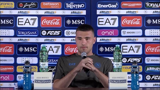 Napoli contro il Milan senza Buongiorno