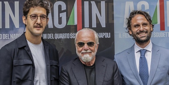 Napoli, il film di De Laurentiis: vuole un sequel scudetto