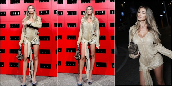 Diletta Leotta show, quanto costa il look sfoggiato alla Milano Fashion Week