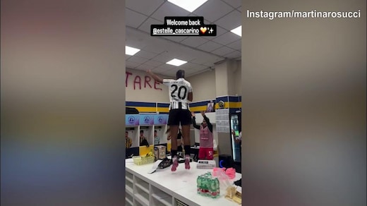 Juventus Women, Martina Rosucci celebra il ritorno di Estelle Cascarino