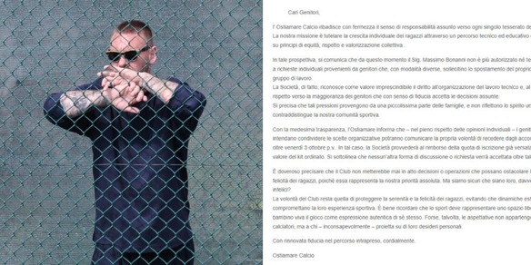 De Rossi, l'Ostiamare e quel forte messaggio ai genitori che dovrebbe fare il giro del mondo