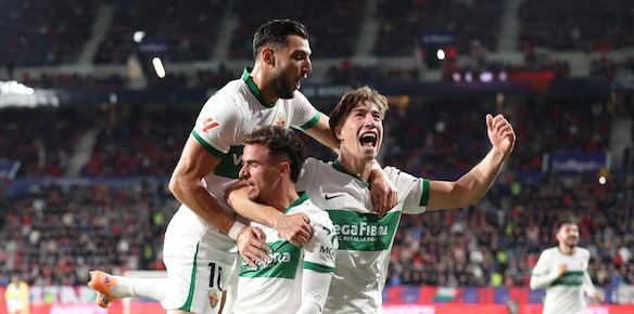 Pari tra Osasuna ed Elche: pareggio di Pedrosa nel recupero