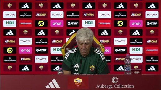 Gasperini: "Non sono mai per un turnover molto ampio"
