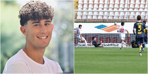 Suo padre vince il Mondiale nel 2006, lui nasce due mesi dopo e oggi segna il primo gol in Serie B: lo riconoscete?