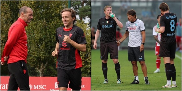 Modric illumina il gioco di Allegri, Conte punta sui Fab Four