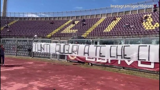 Livorno, altro messaggio di auguri per Igor Protti