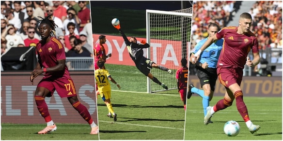 Roma-Verona 2-0, le pagelle giallorosse: Koné brilla, Svilar muro, Dovbyk lotta