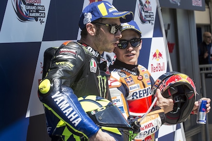 Marquez raggiunge Rossi, 9-9: ma chi è il più forte della storia?