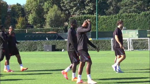 Inter, sorrisi e clima disteso: la rifinitura verso lo Slavia Praga