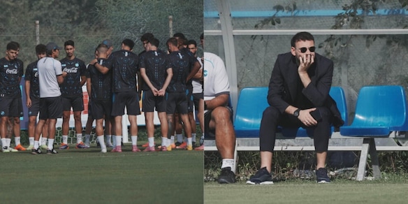 Napoli, l'allenamento in vista dello Sporting: Conte suona la carica sotto gli occhi di Manna