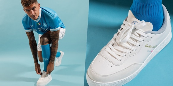 Napoli, ecco le scarpe “scudetto” Limited Edition