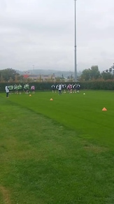 Bologna-Friburgo, la rifinitura dei rossoblù a Casteldebole