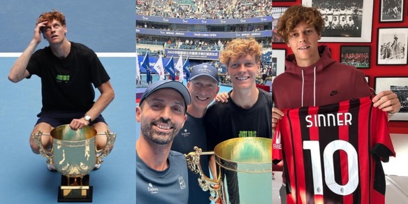 Milan scatenato per Sinner: arriva il commento social dopo la vittoria a Pechino