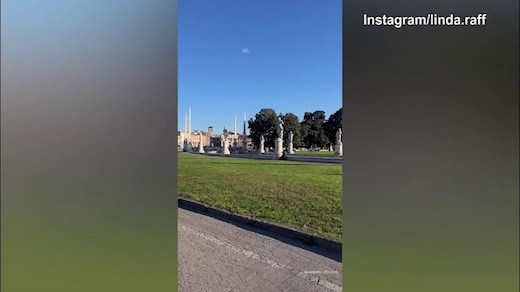 Lady Gomez ed il Papu in giro per il centro di Padova