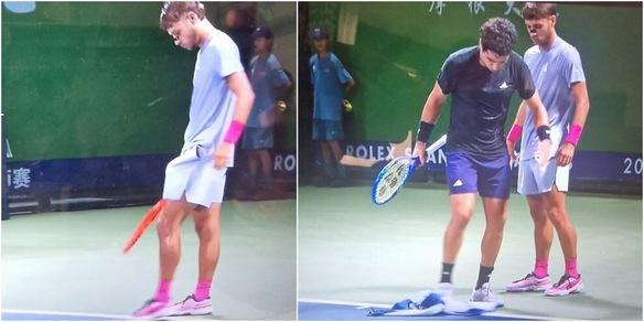 Cobolli si lamenta del sudore sul terreno di gioco: l'avversario fa una cosa che nessuno si aspetta