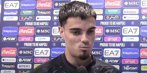 Gutierrez: "Napoli è qualcosa di incredibile, lavorare con Conte è un privilegio"