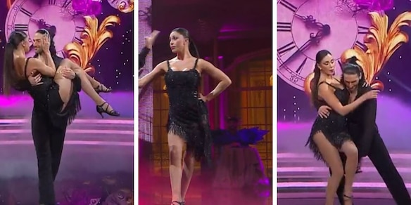 Belen Rodriguez, il ballo sexy strega tutti