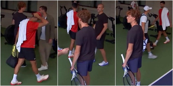 Sinner e Djokovic si ignorano: il curioso siparietto a Shanghai