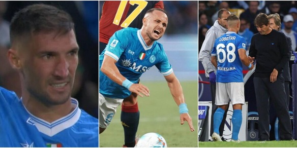 Napoli sfortunato, Lobotka e Politano ko: cosa è successo e come stanno