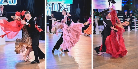 Danza sportiva, che show per gli Internazionali a Roma: le immagini più belle