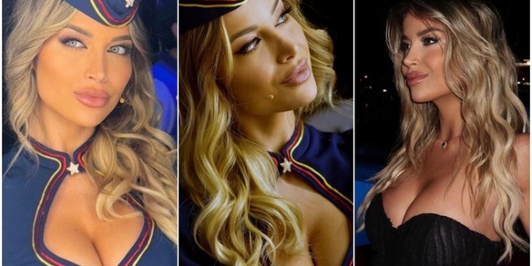 Greta Cianfano, la bellissima hostess di "Avanti un altro" che tifa Roma