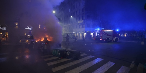 Scontri a Roma, tornano liberi i due manifestanti arrestati