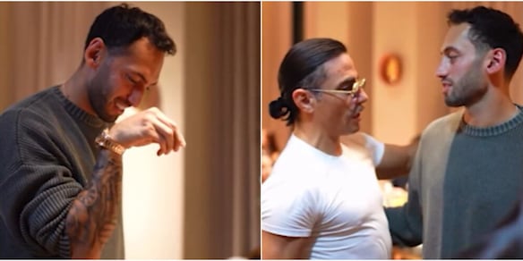 Inter, Calhanoglu a cena da Salt Bae: la famosa spolverata del sale è virale