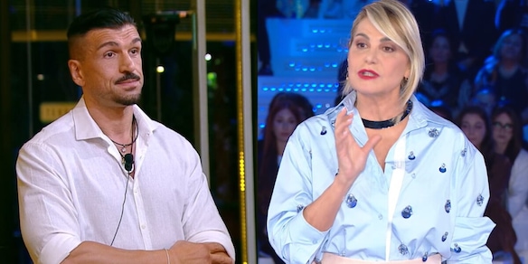 Grande Fratello, Simona Ventura bacchetta in diretta l'ex pugile Matteo Azzali