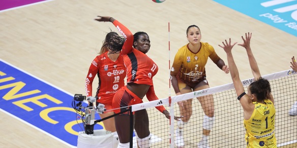 Buona la prima per Milano, Novara e Scandicci, Conegliano vince solo al 5°