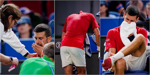 Djokovic, che sofferenza a Shanghai: le cure dei medici per andare avanti con Munar