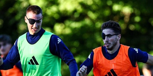 Under 21, giocatori bendati durante gli allenamenti: il retroscena sul metodo di Baldini