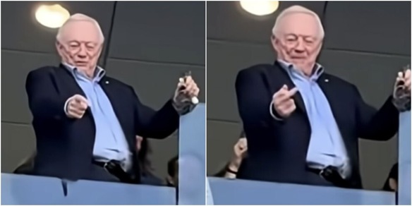 Dallas Cowboys, super multa al presidente per un gesto osceno: "E' stato male interpretato"