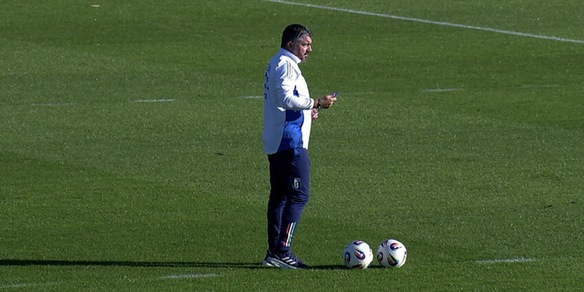 Azzurri si parte, primo giorno di allenamento a Coverciano