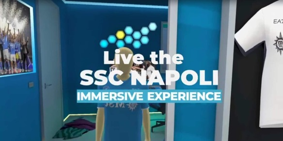 Il video della nuova esperienza immersiva del Napoli