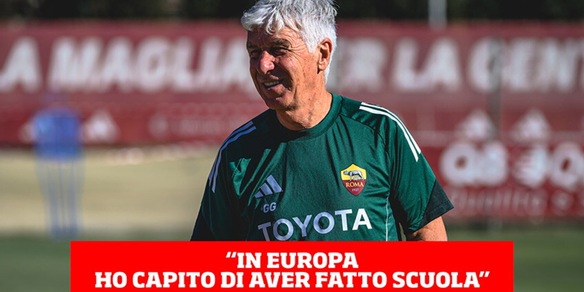 Esclusiva Gasperini: “La Roma che ho in testa”