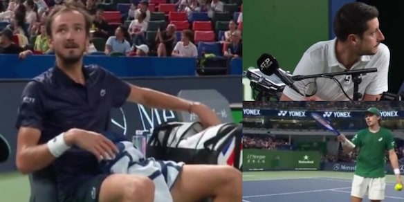Medvedev-De Minaur, sfida interrotta: la regia censura tutto e il giudice non capisce cosa succede: “C’è una signora che urla…”