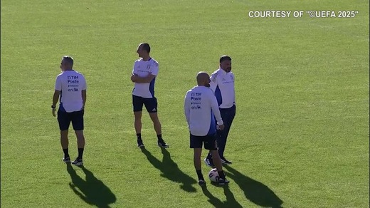 Estonia-Italia, azzurri al lavoro a Coverciano