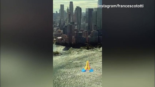 Totti e Noemi, viaggio a New York