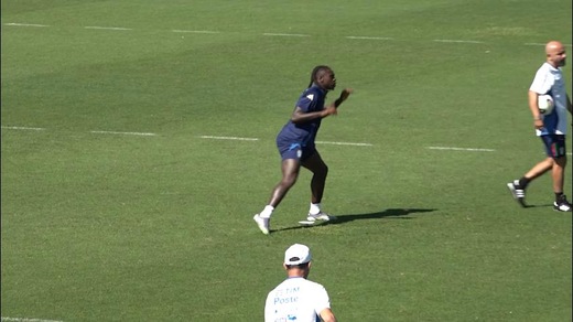 Italia, Kean lascia il ritiro