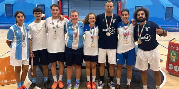 La S.S. Lazio Teqball fa il pieno ai Campionati Italiani: sette medaglie e la conferma di una crescita costante