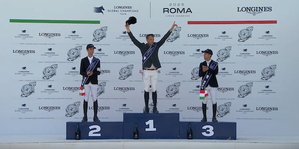 Equitazione, Smolders mondiale al Circo Massimo