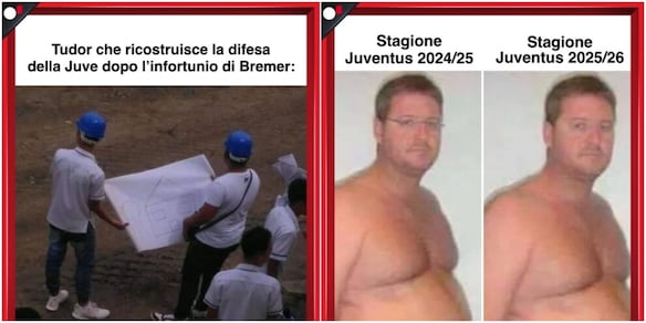 Il nuovo infortunio di Bremer mette nei guai la Juve e Tudor: la reazione dei social