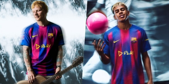 Il Barcellona e Ed Sheeran insieme: la maglia speciale per il Clásico con il Real