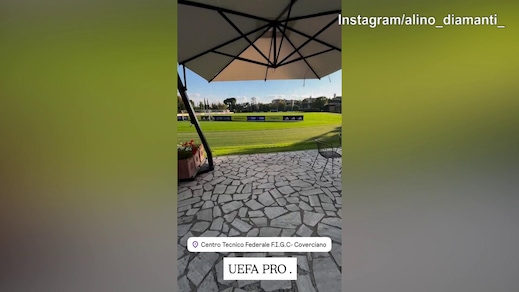 Diamanti a Coverciano per il corso Uefa Pro